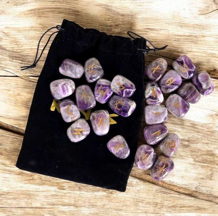 Набор рун от аметиста