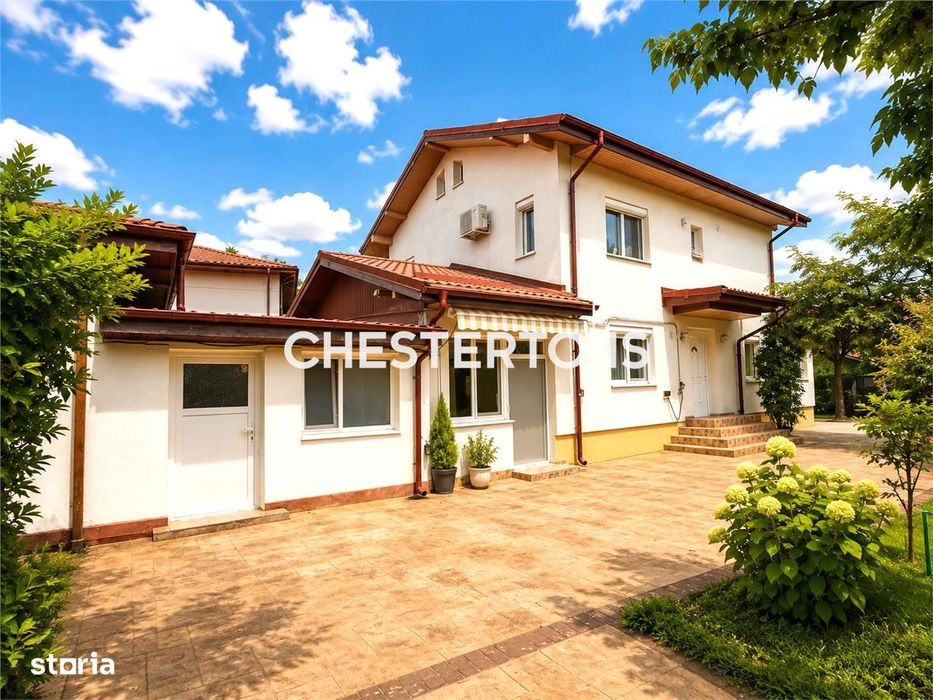 For Sale Casa Corbeanca Sos.UniriiTeren 1.172 mp Gradina de poveste Po