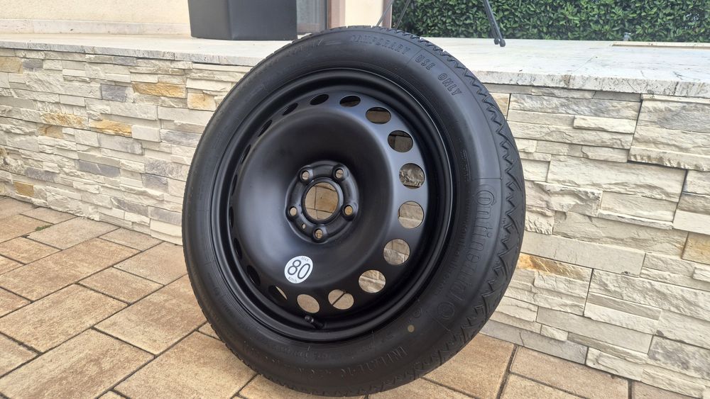 Roata rezerva SLIM 5×112 R17 originala Vw ,Audi,Skoda,Seat