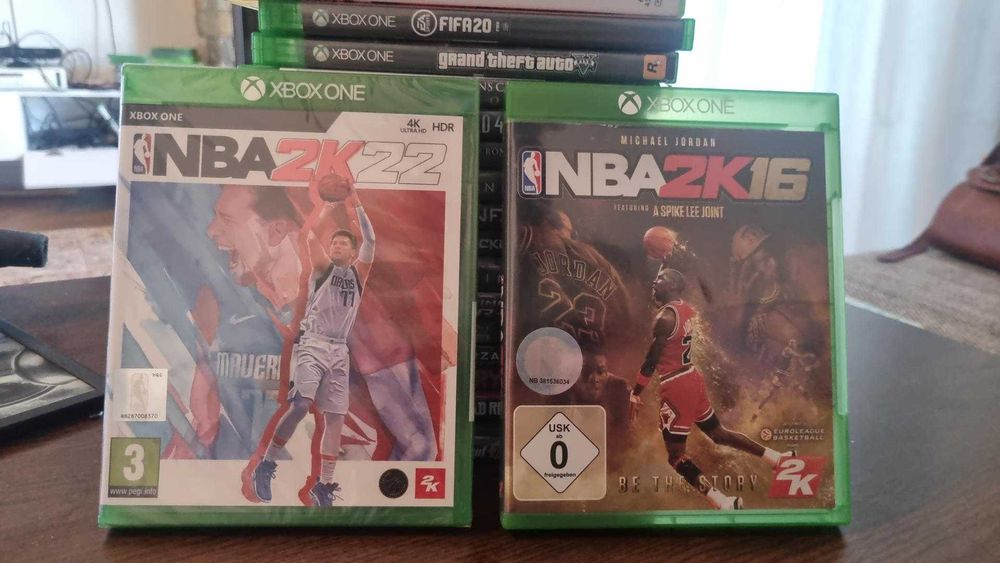 NBA 2k22 sigilat + NBA 2k16 MJ edition- Xbox One