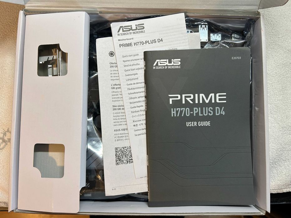 Placa baza Asus H770-PLUS DDR4 | Garantie | Socket 1700