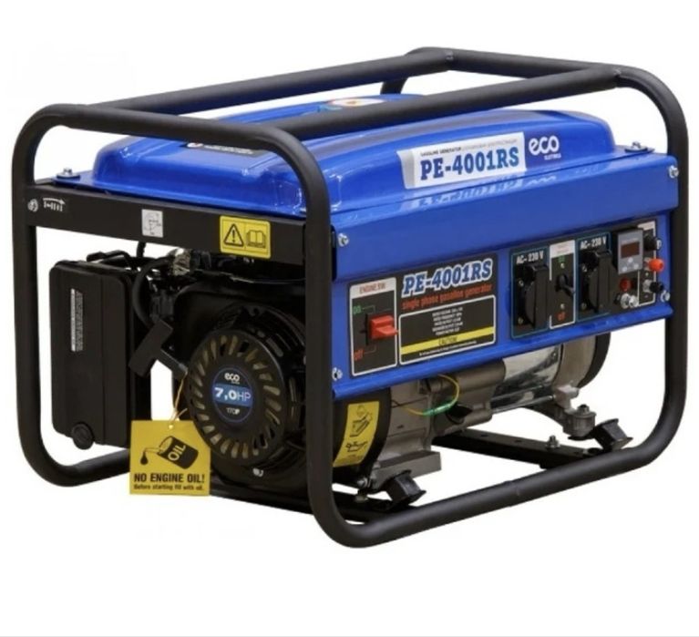 Электростанция бензиновая ECO 2.5 кВт 1 (220 В), PE-4001RS
