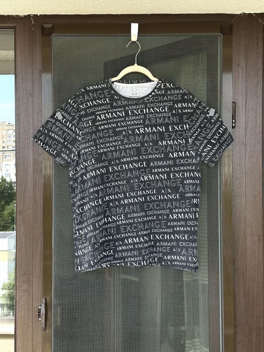 Мъжка тениска Armani Exchange (A | X) - размер L (Regular Fit), ОРИГИНАЛ