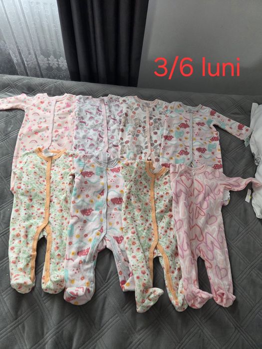 Salopete noi bebe fleece