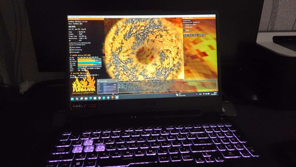 Лаптоп ASUS TUF GAMING FX506H (за ремонт или части)