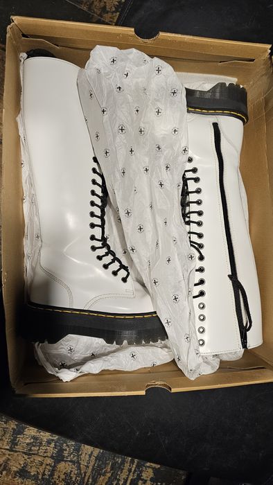 Dr Martens BRITAIN White Blanc