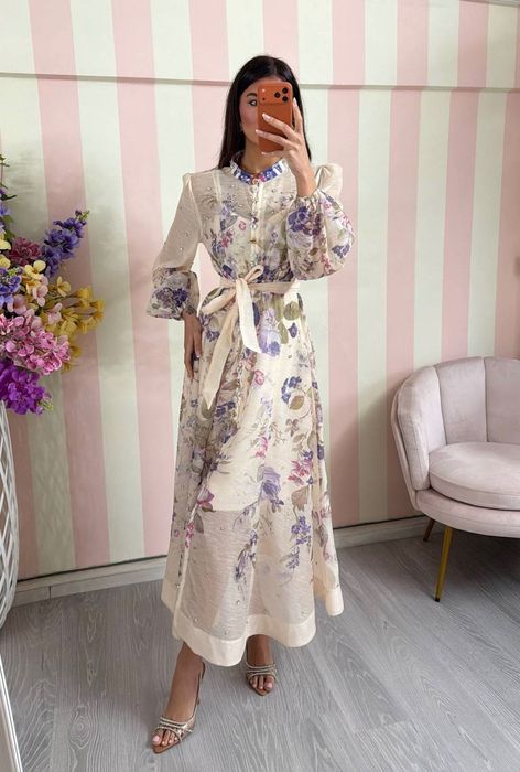 Рокля с кристали 100% вискоза