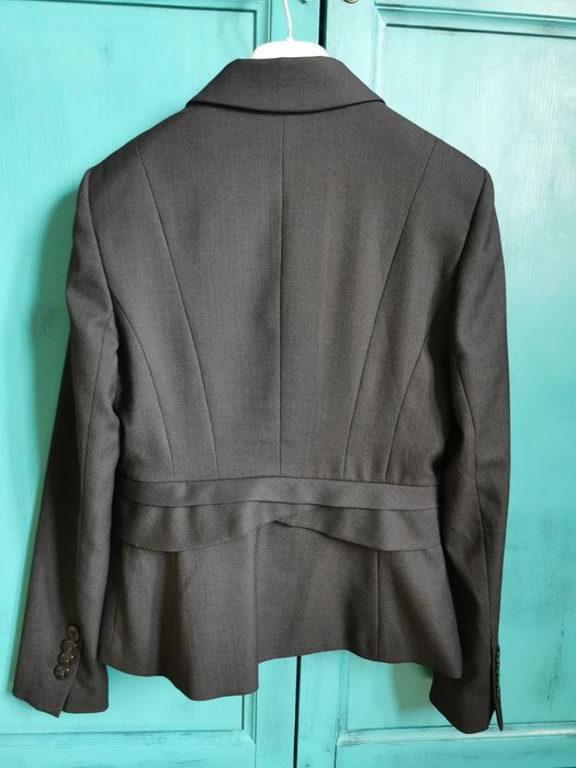 Sacou cambrat bleumarin