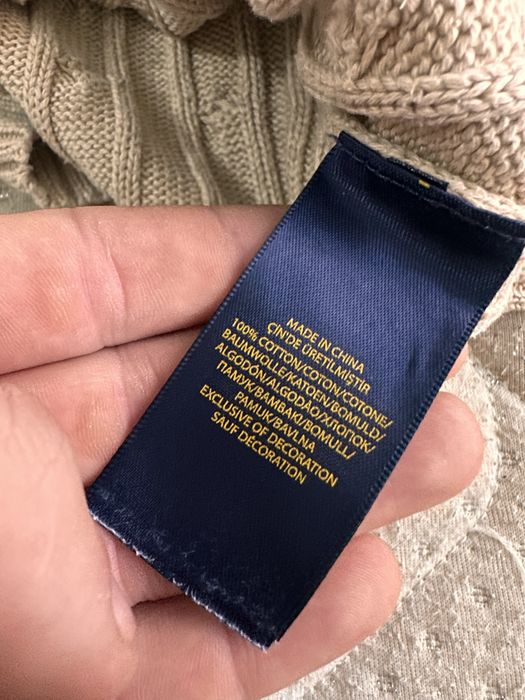 Polo Ralph Lauren Cable-Knit Cotton Crewneck Jumper