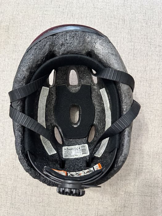 Casca ciclism copii, b-twin roz