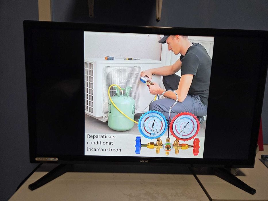 Televizor NEFOLOSIT marca AKAI diagonala 61-62 cm stare exceptionala