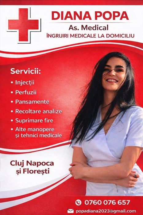 Tratamente la domiciliu  Cluj -Florești