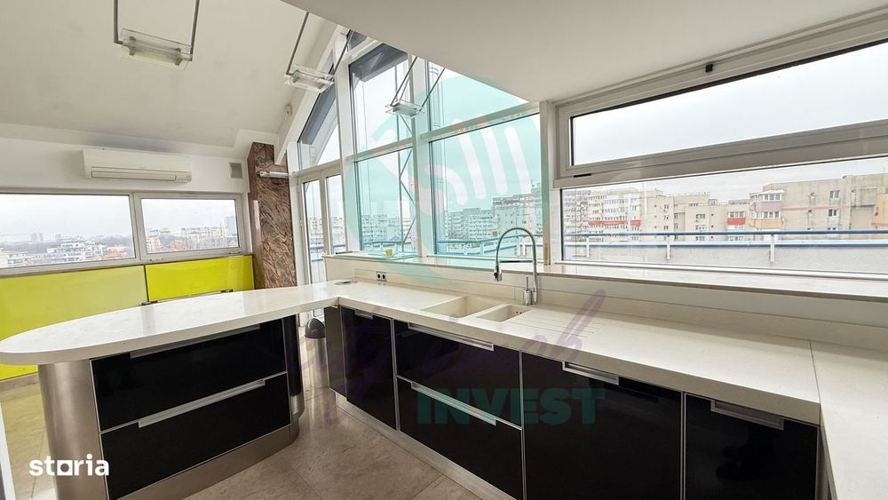 Penthouse Unic cu Terase de 100 mp