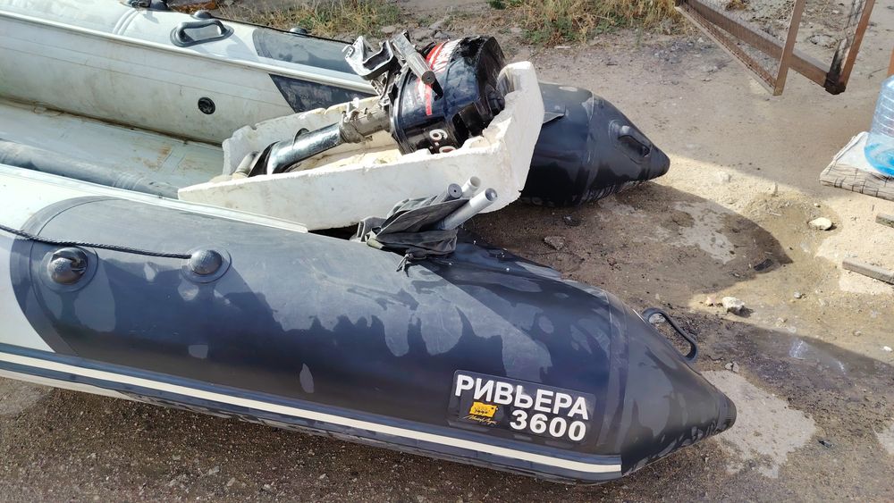 Лодка Ривьера 3600 с мотором Ханкай 6