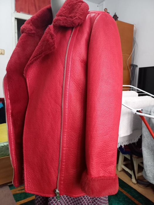 Cojocel imitație piele cu blanita sintetica