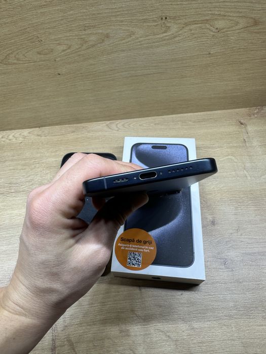 iPhone 15 Pro max 256Gb blue titanium 94% battery
