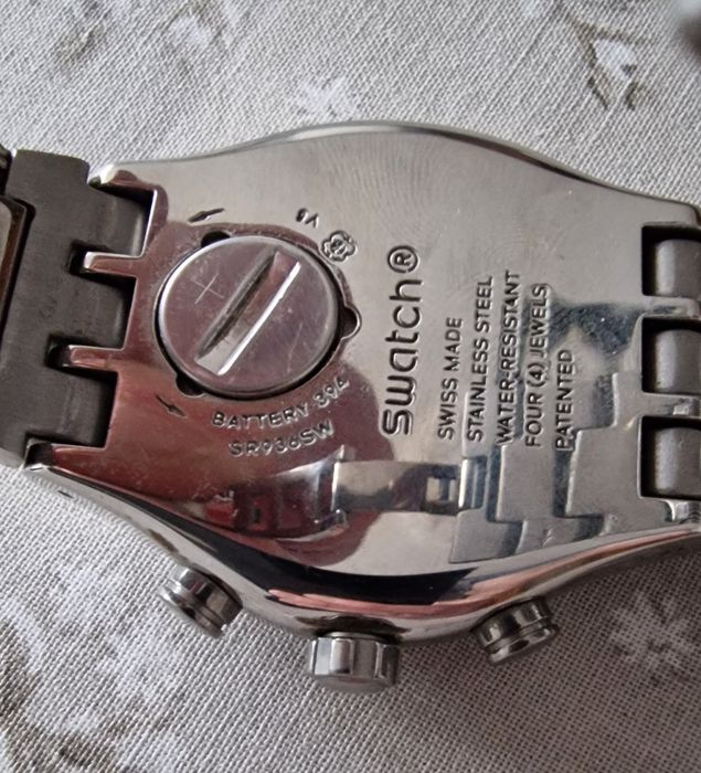 Swatch Irony Silverish barbatesc