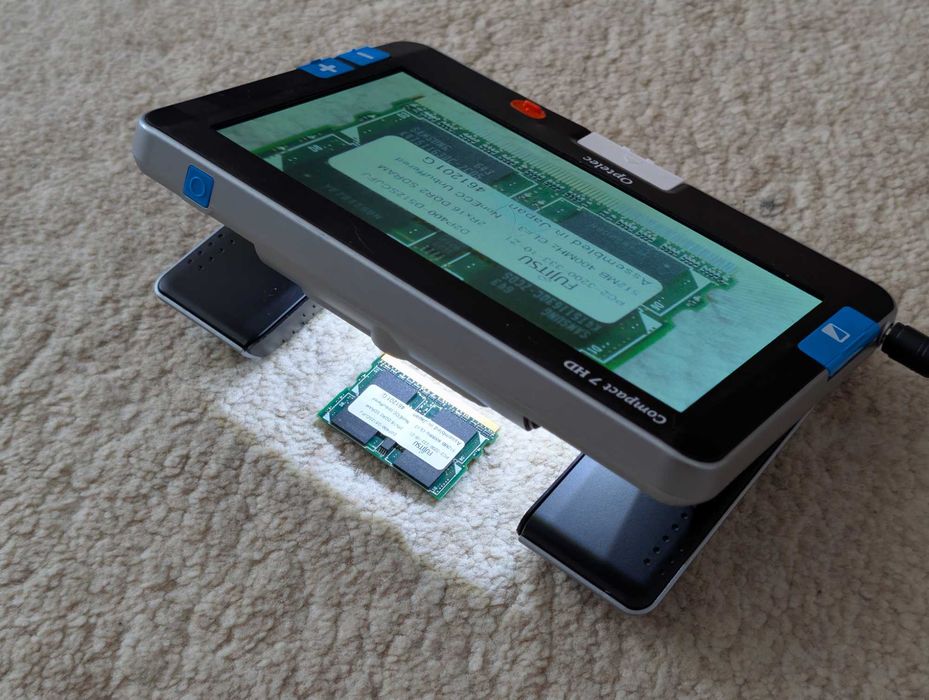 Optelec Compact 7 HD Lupa digitala (2.5x - 30x)