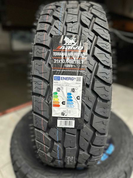 Нови джипови гуми ARIVO TERRAMAX ARV PRO A/T 31X10.50R15 109S НОВ DOT