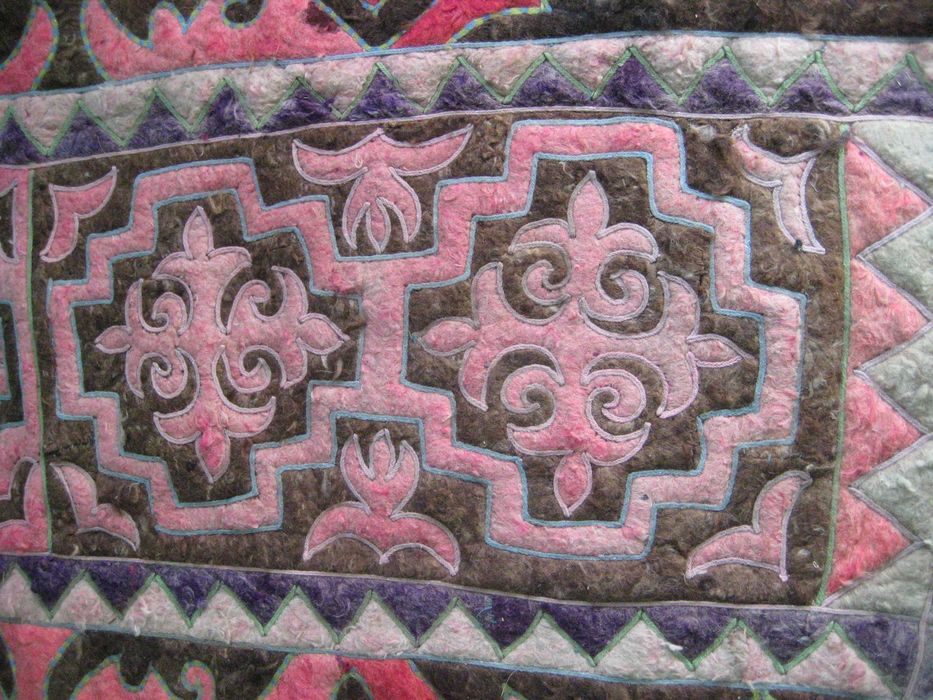 Ковер Кошма Антикварная Ручная Работа 2Метра 20 см на 1Метр 20 См