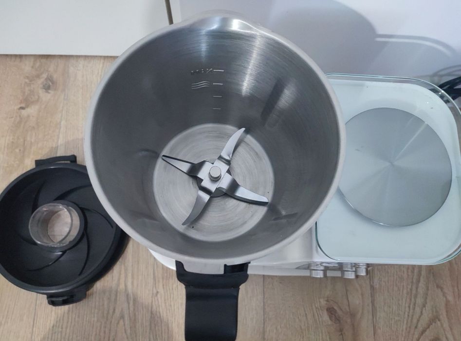 Robot de bucatarie Quigg cantar reglaj rotatie, temperatura si timp