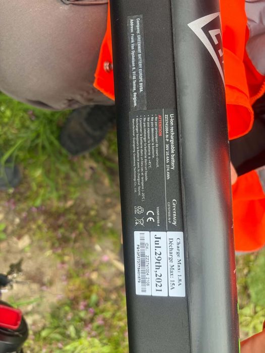 Bicicletă Electrică (E-Bike) NAKAMURA 27.5" - Motor Central, 374Wh - Stare Bună, Doar 332 km!