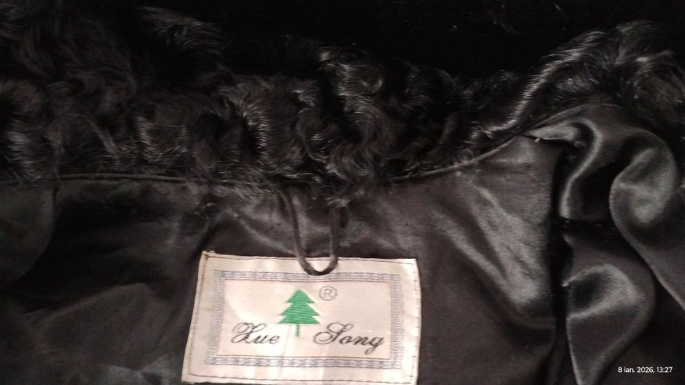 Haină blană nurcă vizon