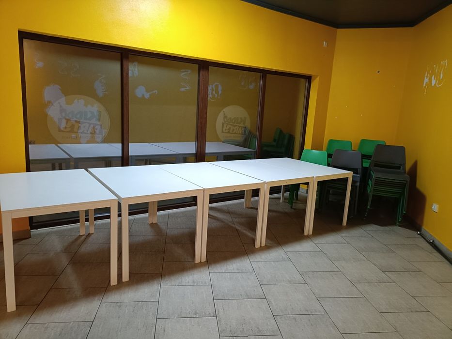 Scaune+mese metalice