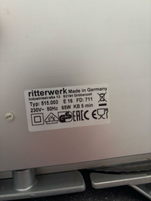 Feliator electric ritterwerk E16 – stare foarte bună, made in Germany