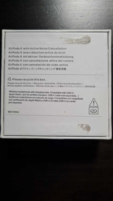 Apple airpods 4-Active Noise Cancelling