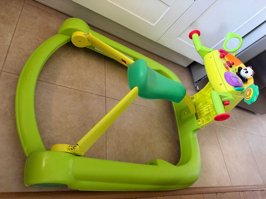 Проходилка Chicco 3 в 1 - Baby Walker, зелена