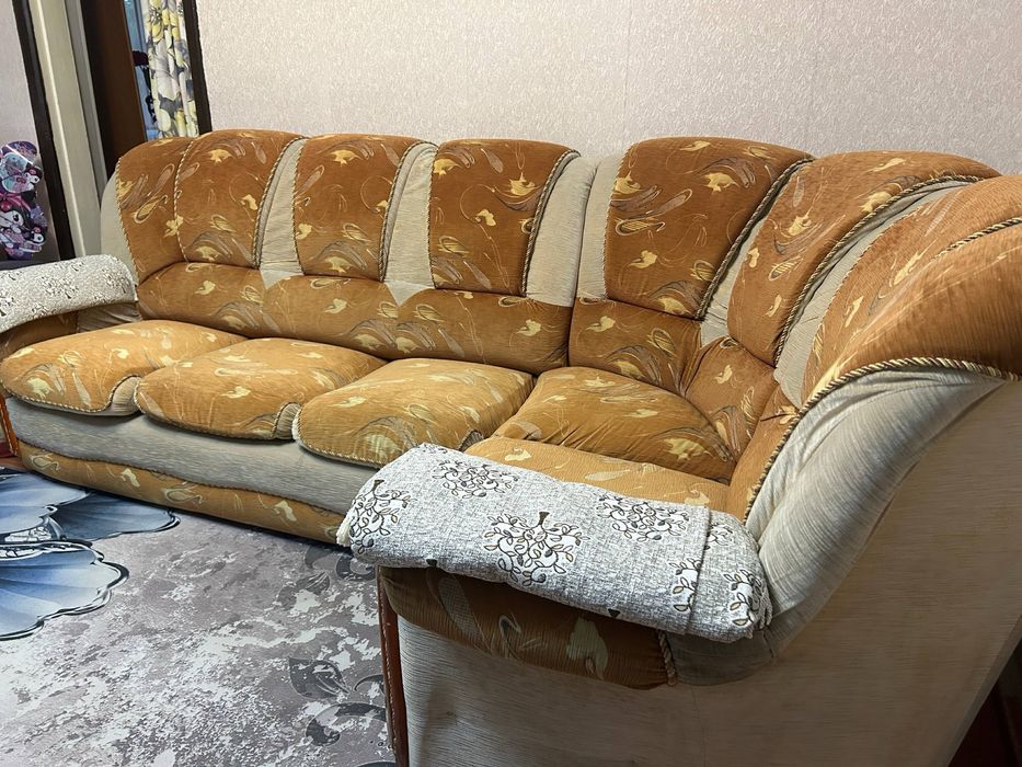 Диван раскладушка + кресло