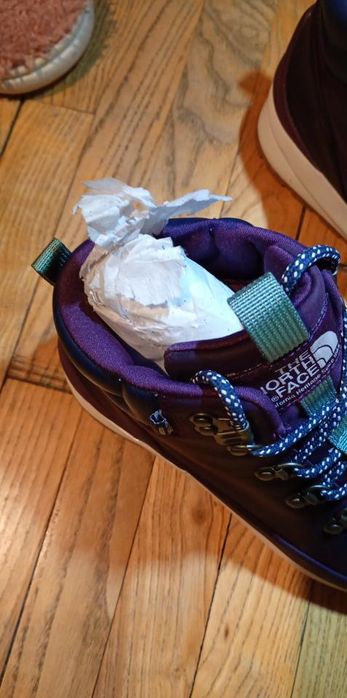 Дамски зимни обувки the north face 39 номер лилави