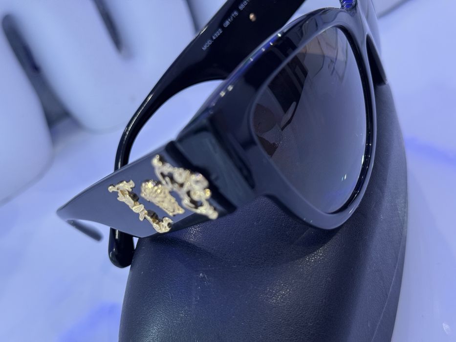 VERSACE BLACK MOD 4322 5064/8H CAT EYE слънчеви очила, оригинални!