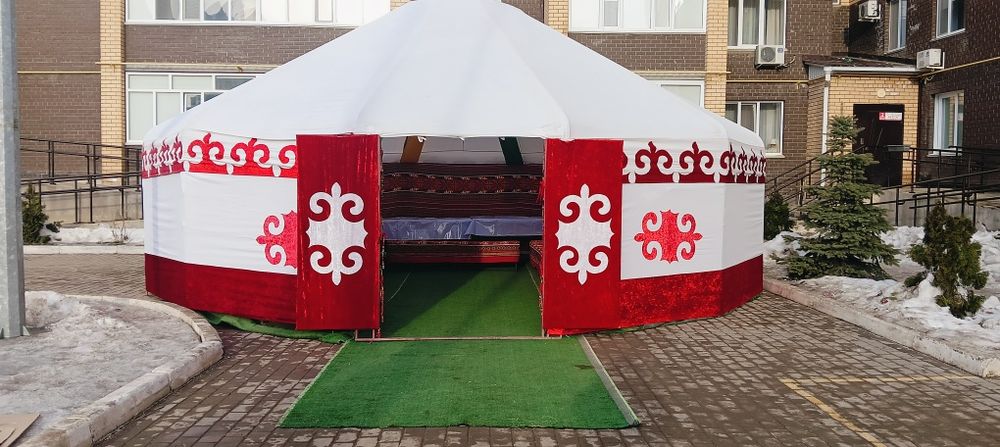 Киіз үй жалға беріледі 60-тан,150 адамға дейін