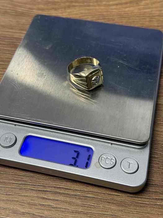 Продавам Златен Мъжки Пръстен 14к 585