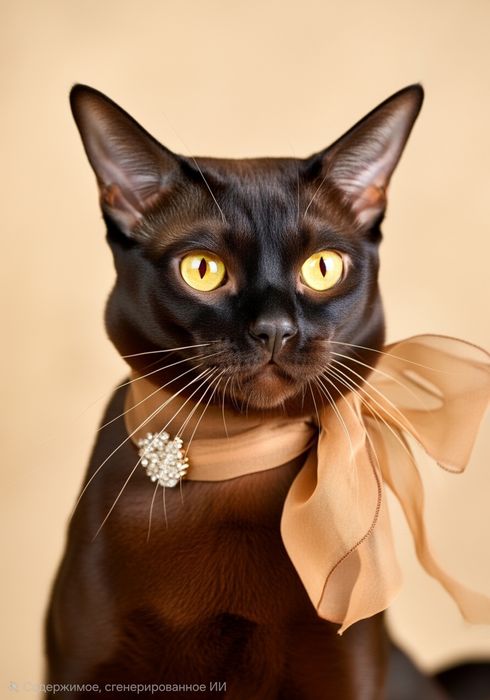 Кот бурма для вязки