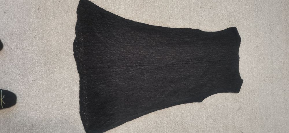 Черна рокля EU 40 / M дантела