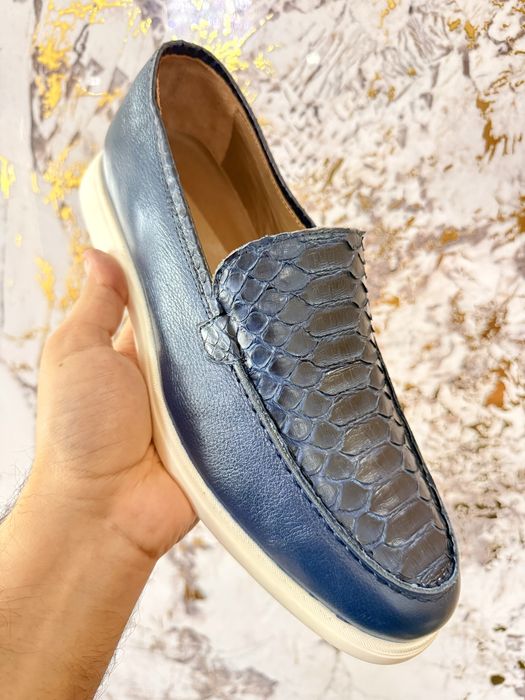 Эксклюзивная турецкая обувь из натуральной кожи питона