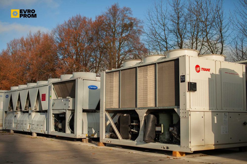 Chillere industriale de mare putere – chiller 200 kw pret | 200–2000 kW | Evroprom