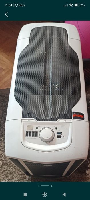 Carcasa pt PC cu reglaj manual ventilatie