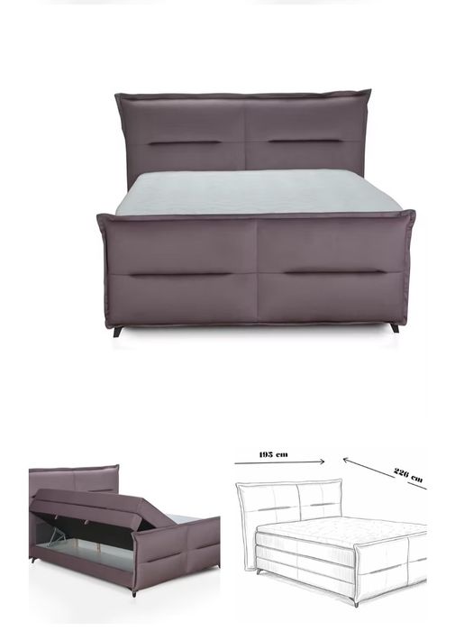 Pat boxspring 193/200,saltea 160/200