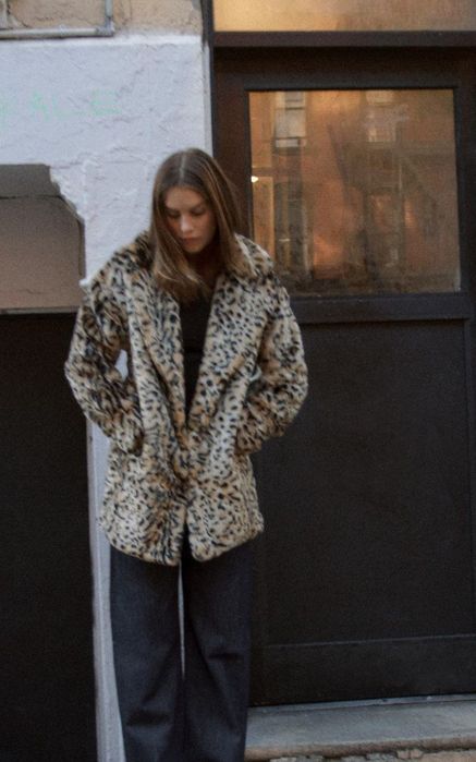Шубка ZARA искусственный мех