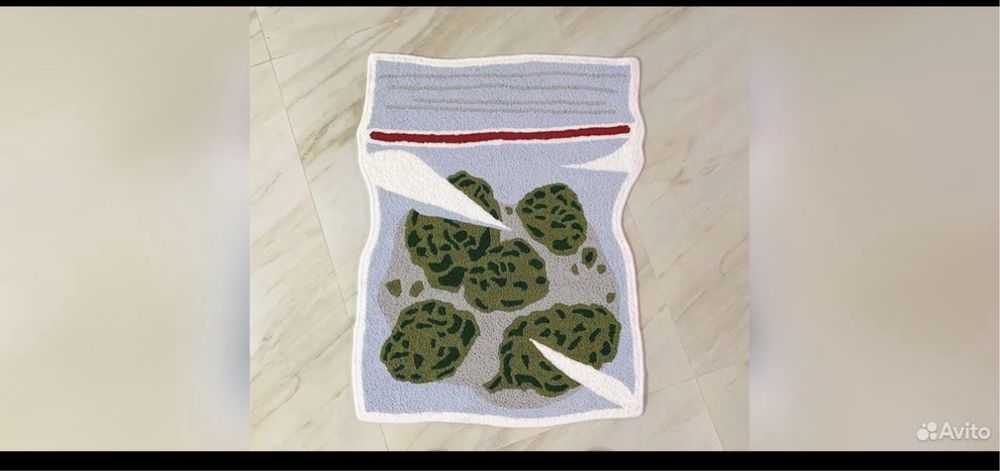 Тафтинговый ковер ручной работы