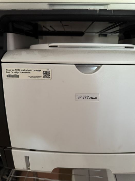 Ricoh SP 377 SFNwX multifuncțională laser Wi-Fi, Duplex, Scanner, Copiator, Fax