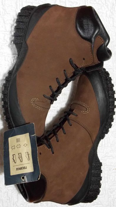 Ghete Tecnica nr.39,5 piele nubuc made in Italy,bocanci