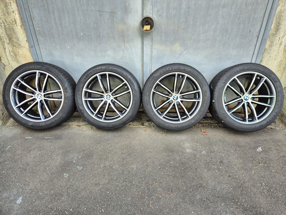 Roti jante originale BMW seria 5 G30, G31 LCI facelift M662, Mpaket, 18 toli Goodyear