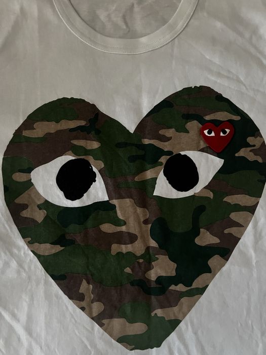 tricou comme des garcons CDG inima heart style