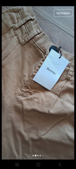 Blugi maro Bershka