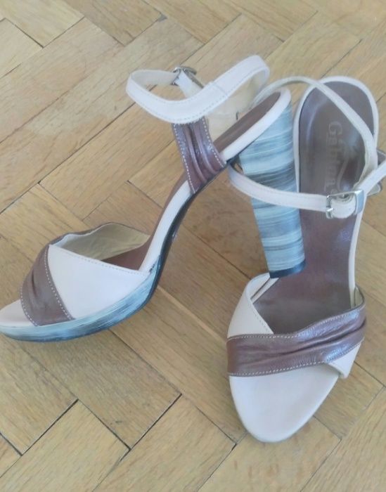 Нови дамски сандали от естествена кожа "Gabina"